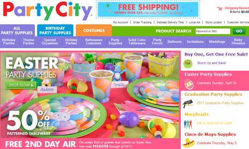 2011 Party City Coupons. now 50% off at Party City